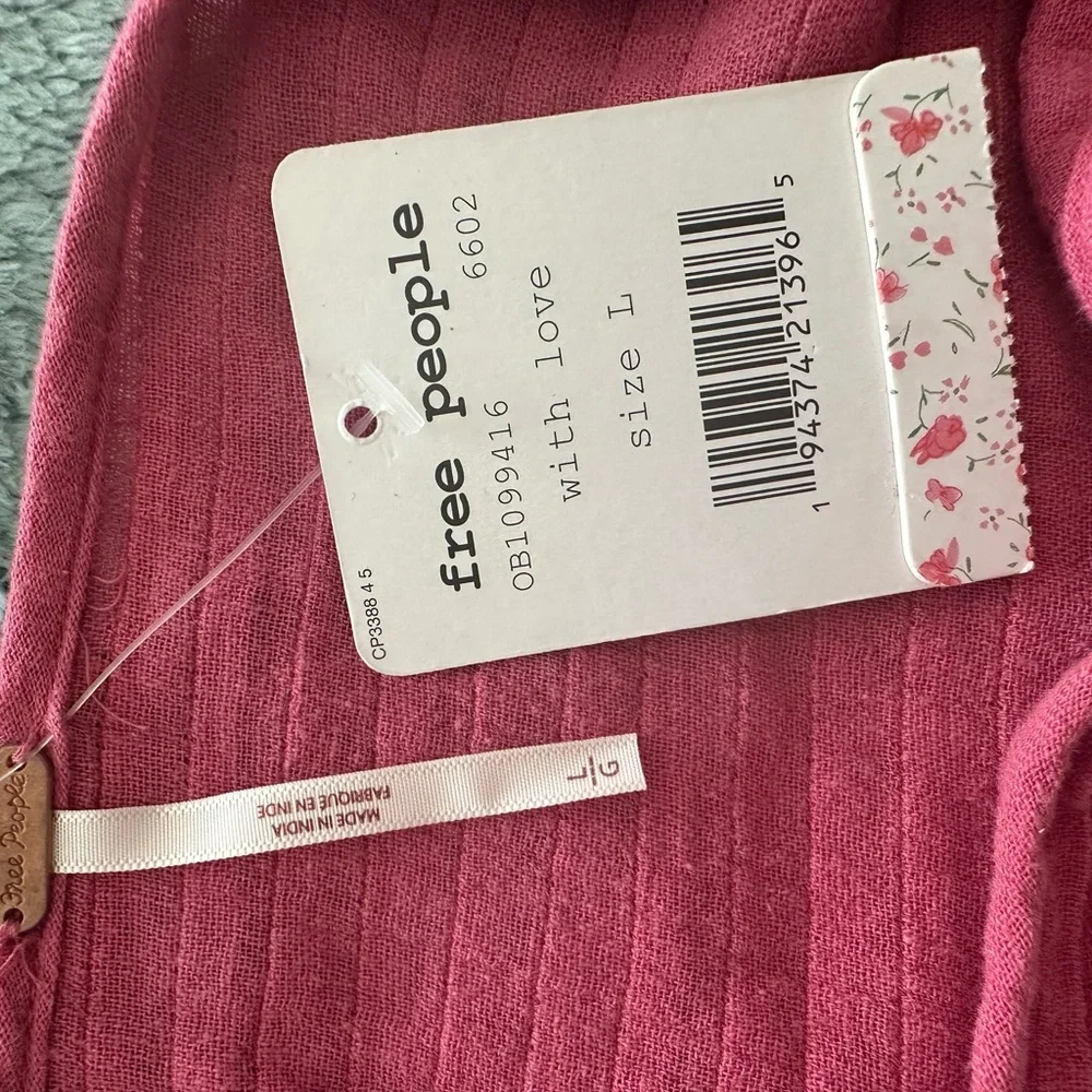 Free People Raspberry Blouse - Picture 4 of 4
